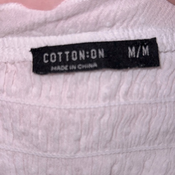 White string strap tank top - Picture 3 of 3